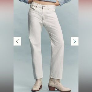 Denimist Lucy Boyfriend White Jeans